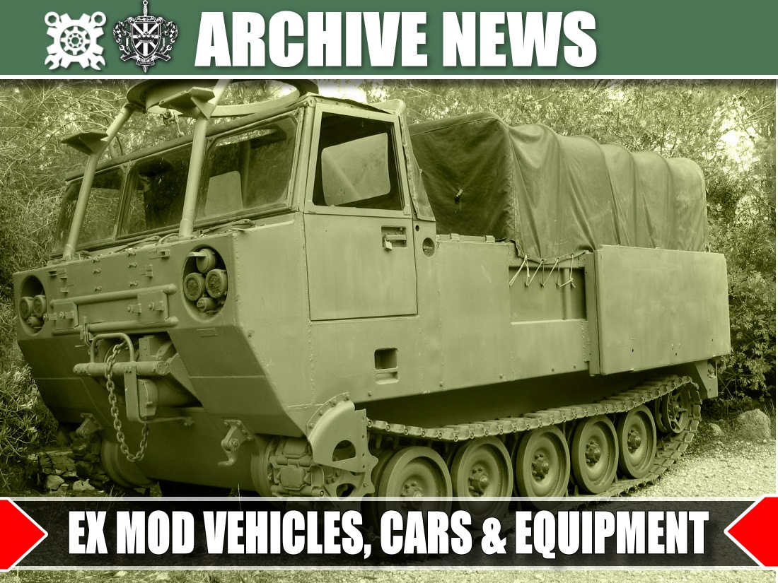 Latest arrivals Armoured EX.MOD Vehicles for sale
